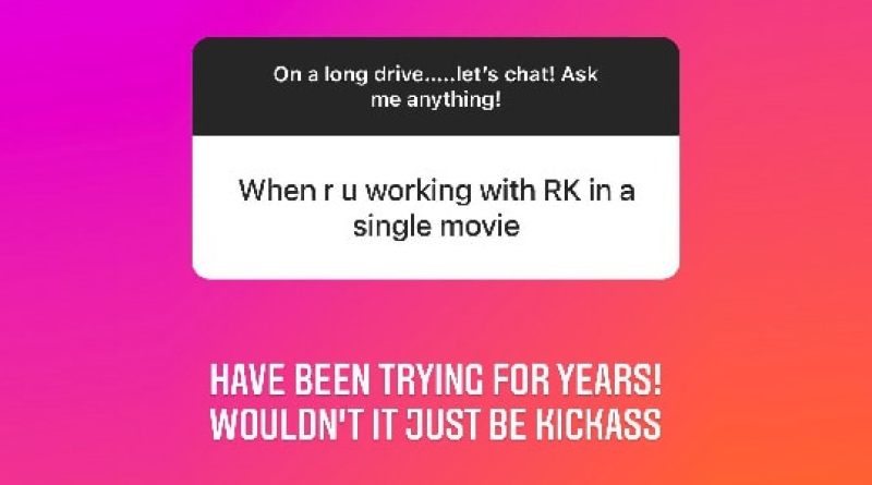 Movie With Ranbir Kapoor? Asked By A Fan, What Ranveer Singh Replied