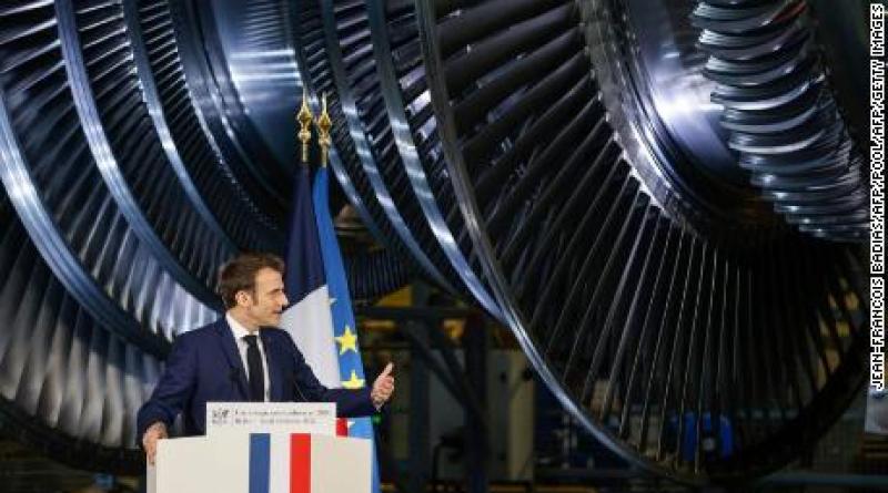 France announces plans to build up to 14 nuclear reactors
