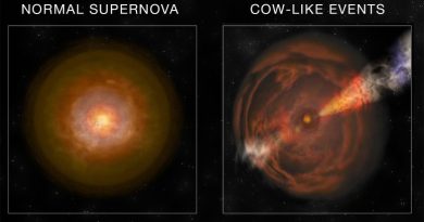 Mysterious Luminous “Cow” Shines in X-Rays